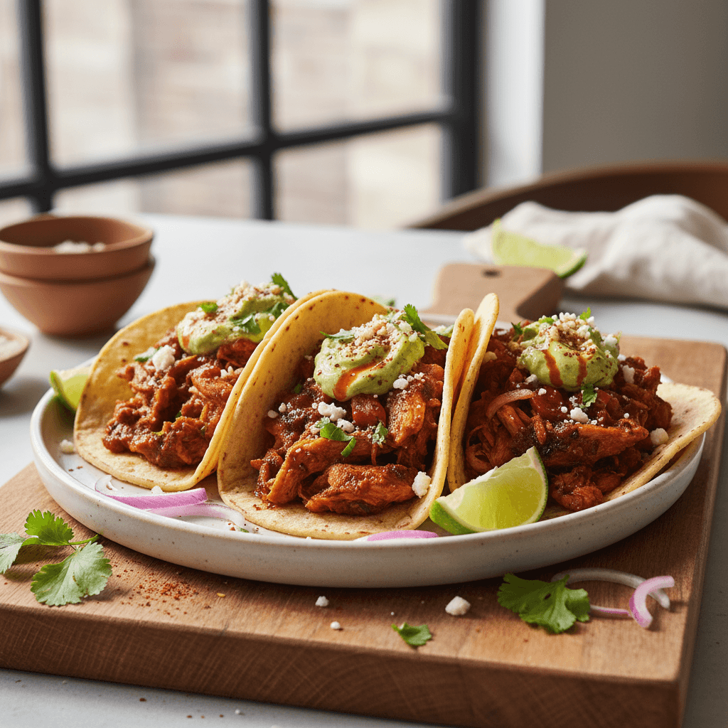 Smoky Chipotle Chicken Tacos