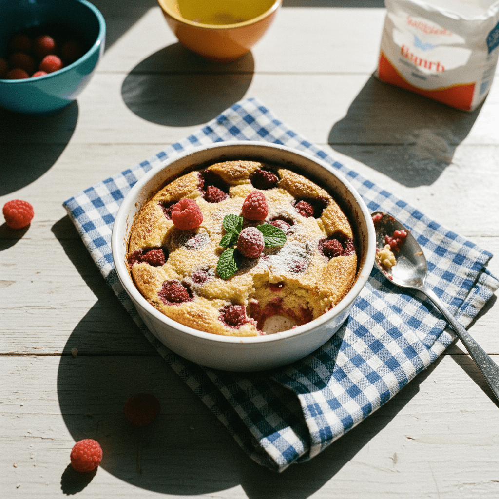 Protein Yogurt Berry Bake