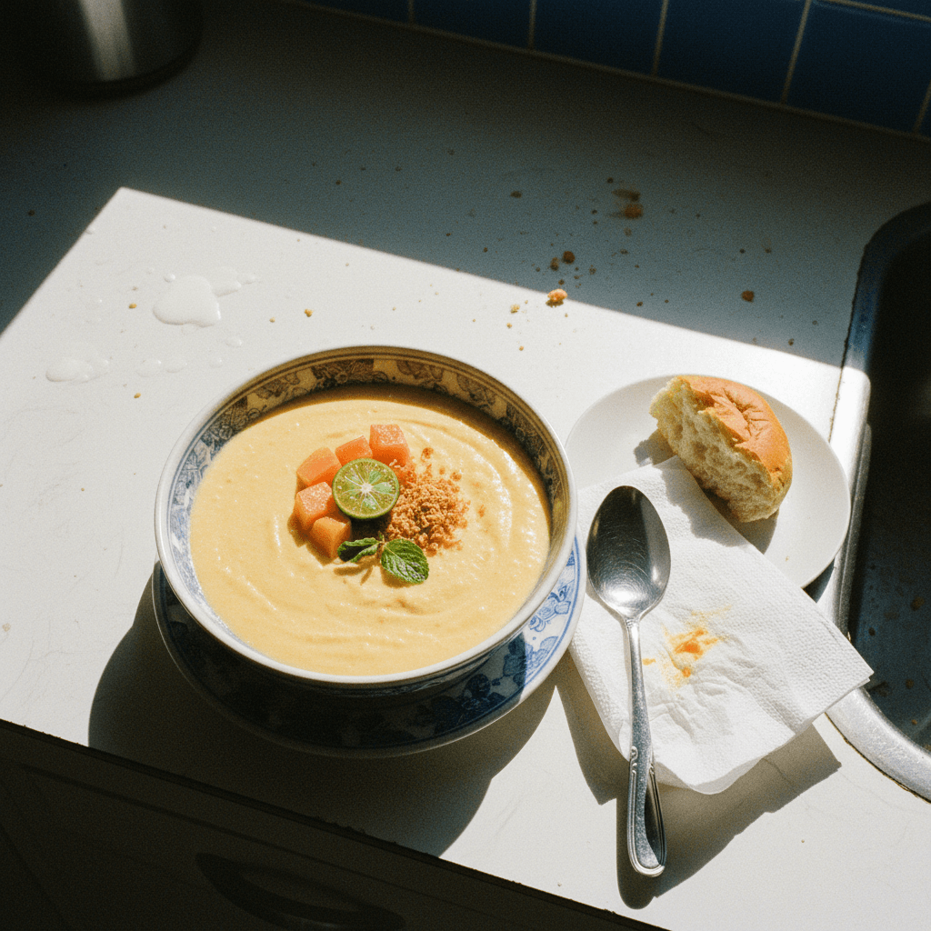 Papaya Custard