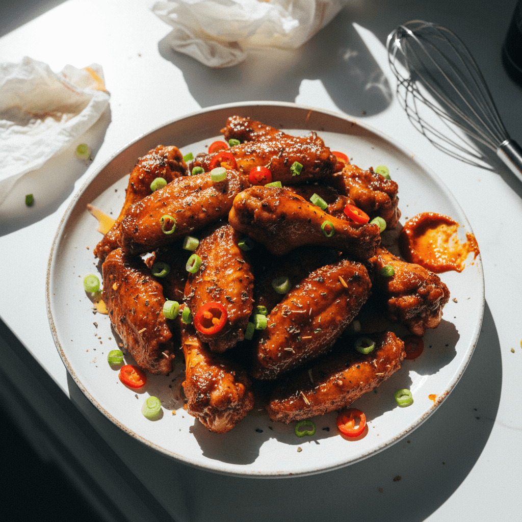 Honey BBQ Chicken Wings