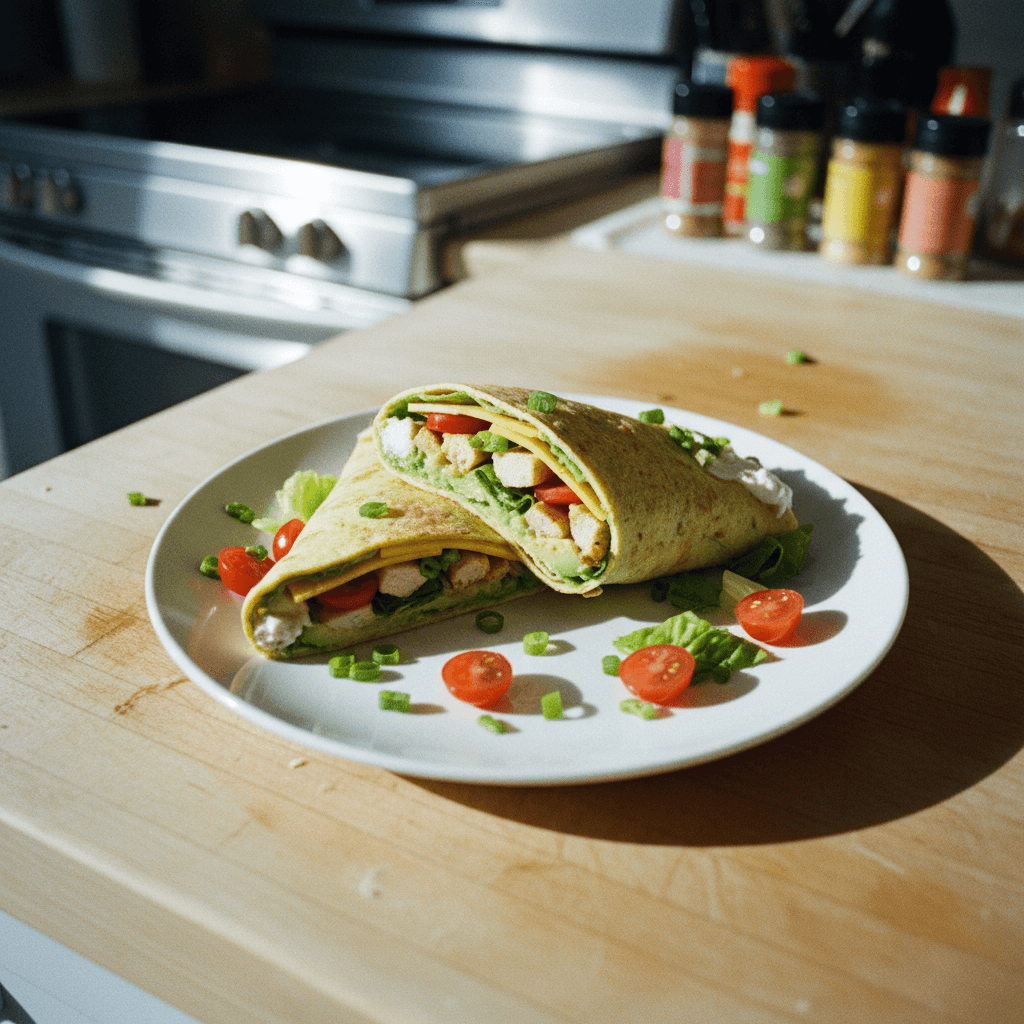 Egg Tortilla Wrap