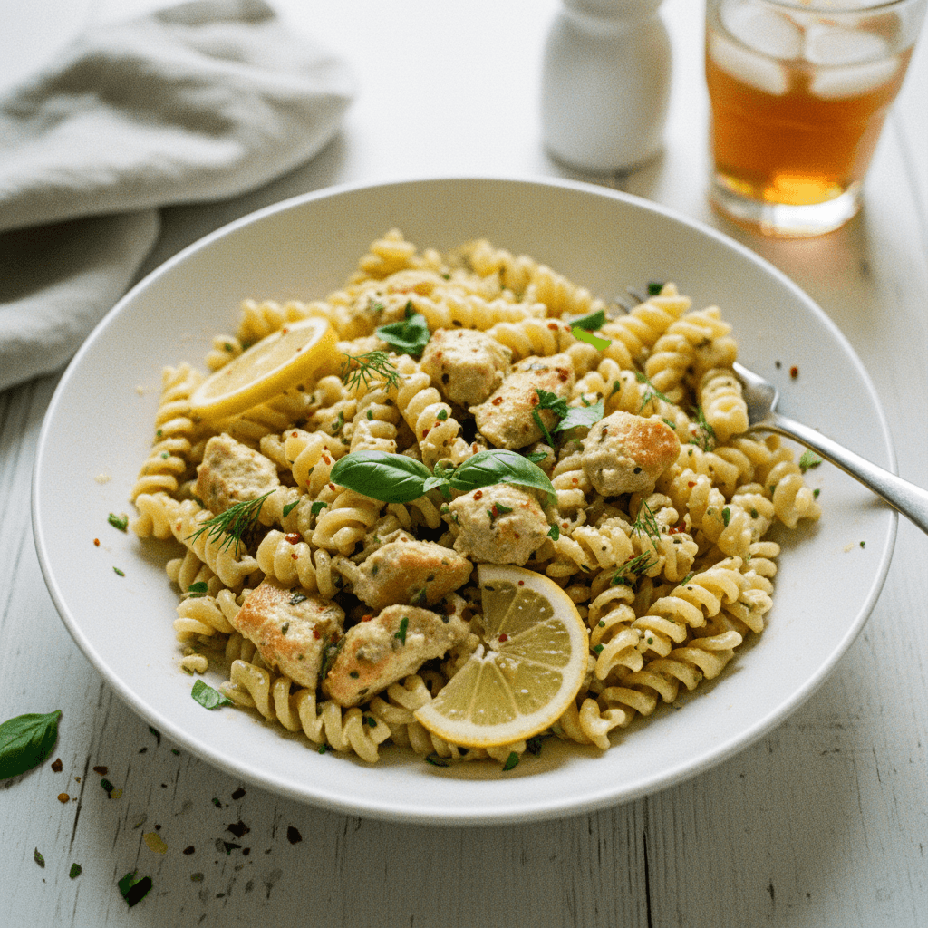 Lemon Herb Chicken Pasta