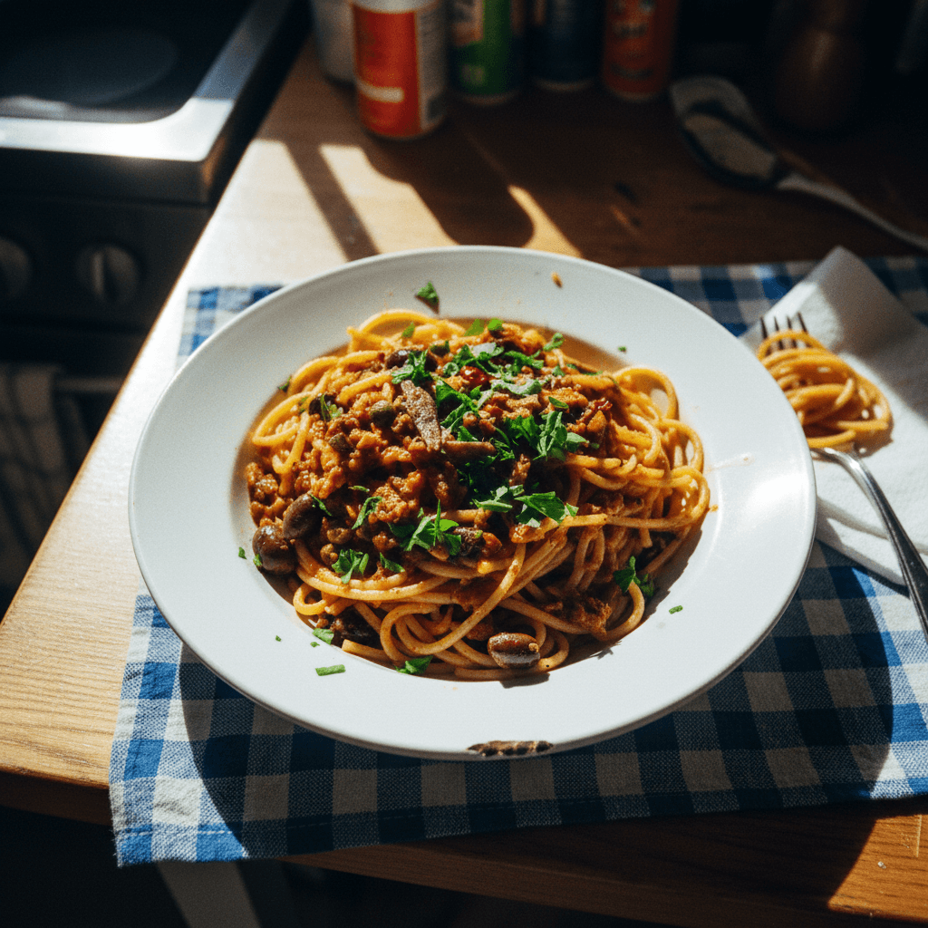 Spaghetti alla Puttanesca
