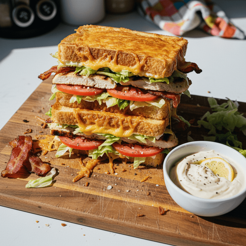 Cheese Blanket Chicken BLT