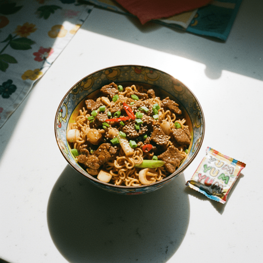 Mongolian Instant Noodles