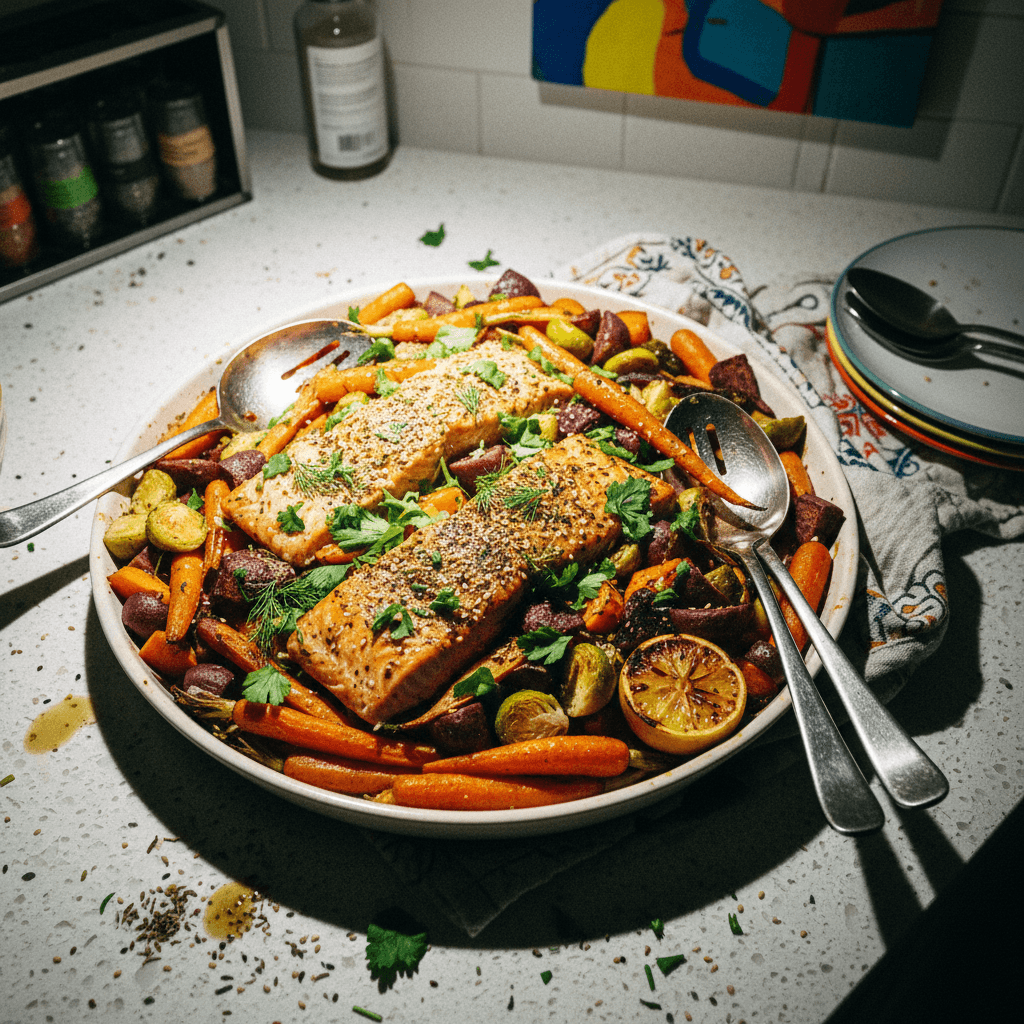 New Year's Meal Prep Chicken and Veggies