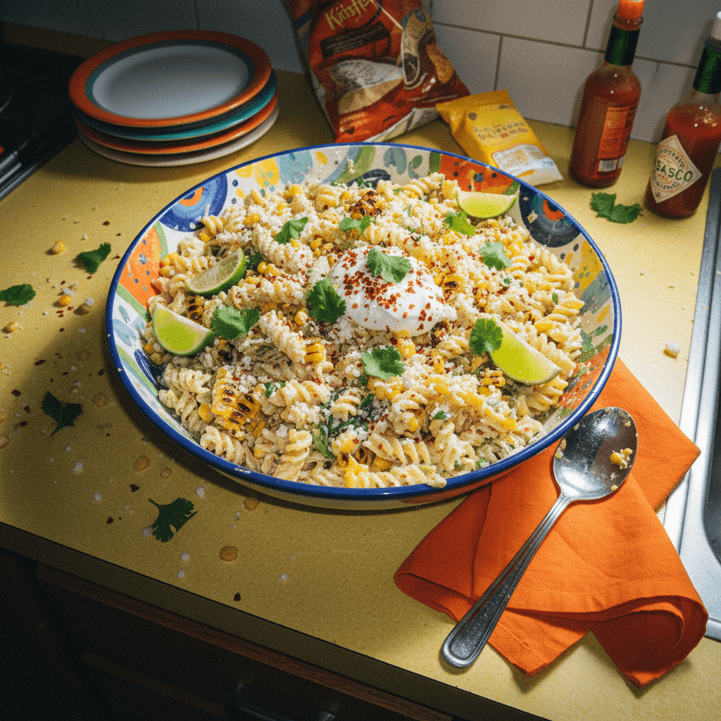 Elote Pasta Salad