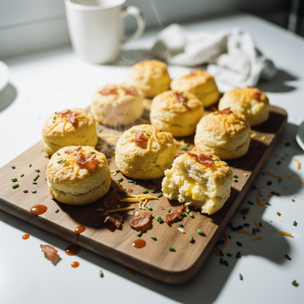 Bacon, Egg & Cheese Biscuit Bites