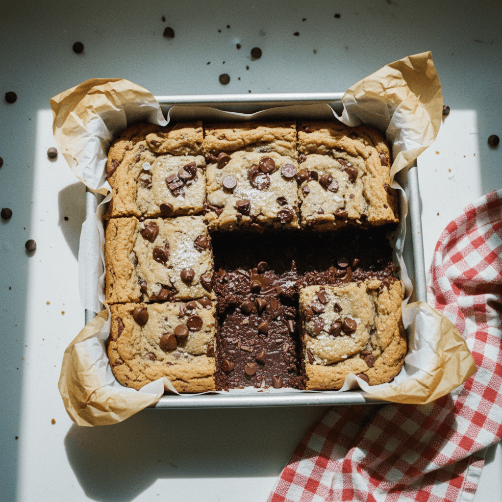 Brookies (Brownie + Cookies)