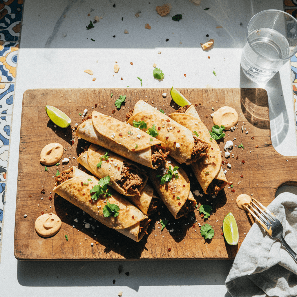 Chipotle Piri Piri Beef Taco Rolls