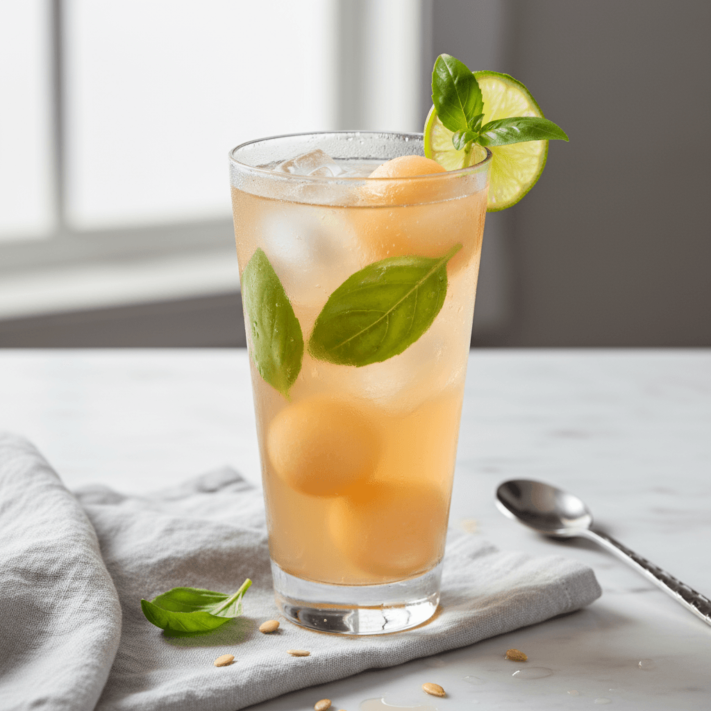 Melon Basil Martini