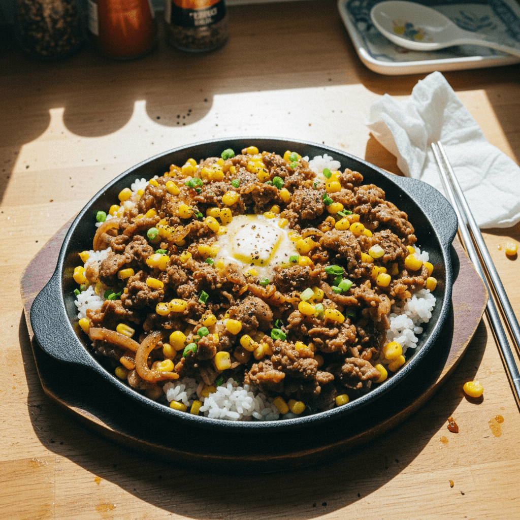 Beef Pepper Rice