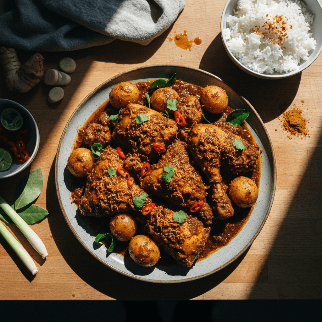 Rendang Ayam (Chicken Rendang)