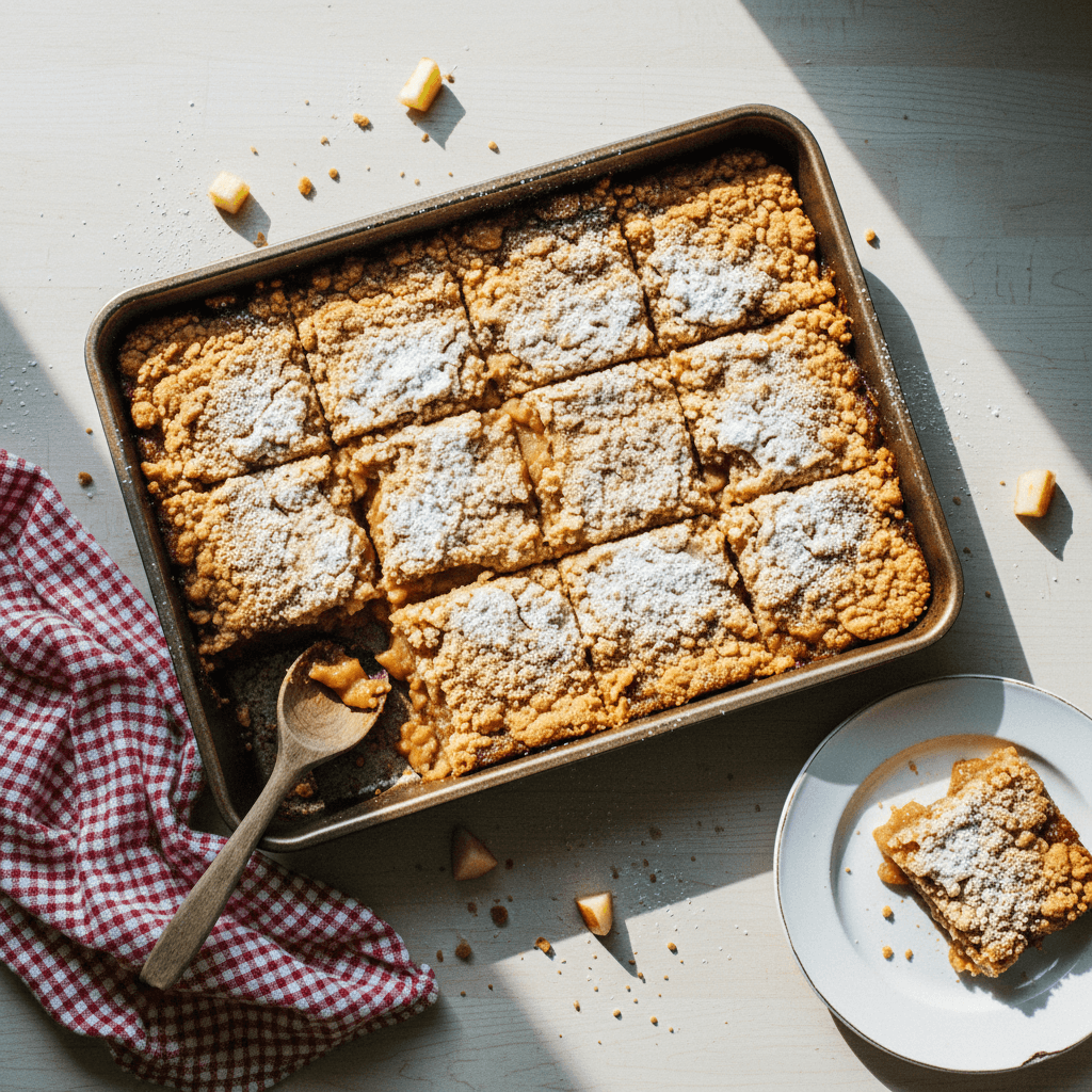 Grandma's Apple Crumb Bars