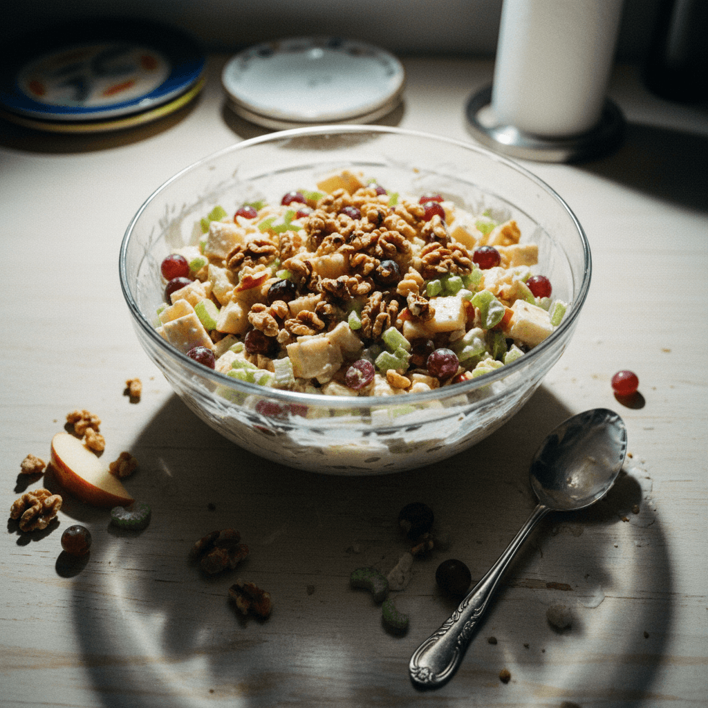 Waldorf Salad with Walnuts