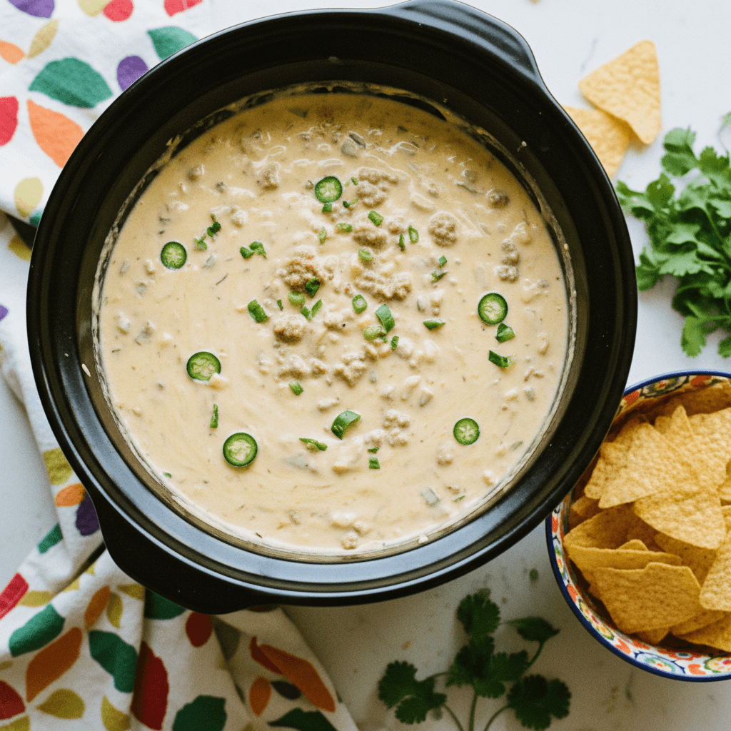 Crockpot Queso Blanco