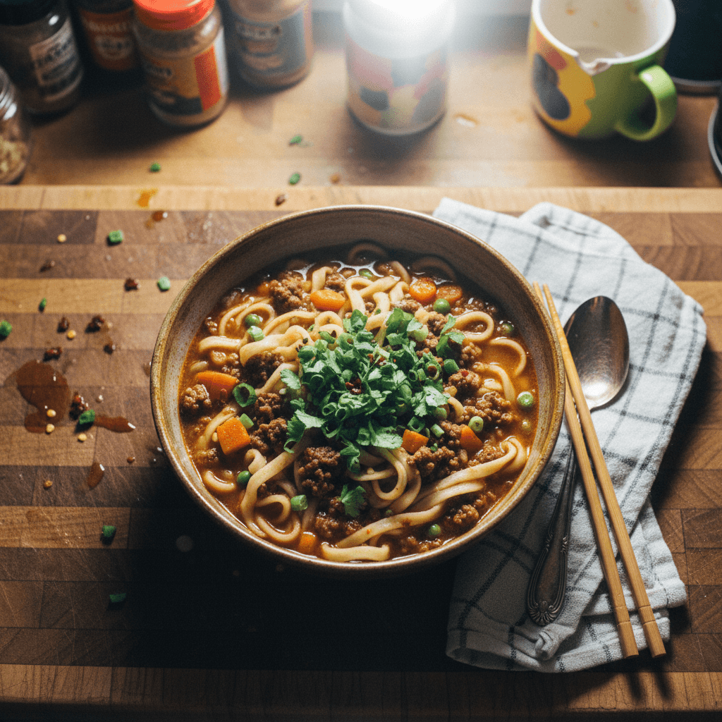 Hearty Beef Noodle Soup