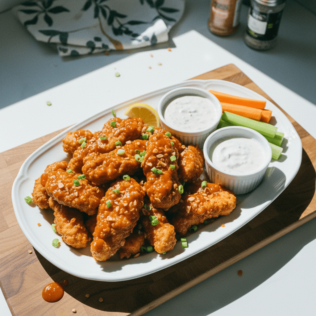 Spicy Garlic Buffalo Tenders