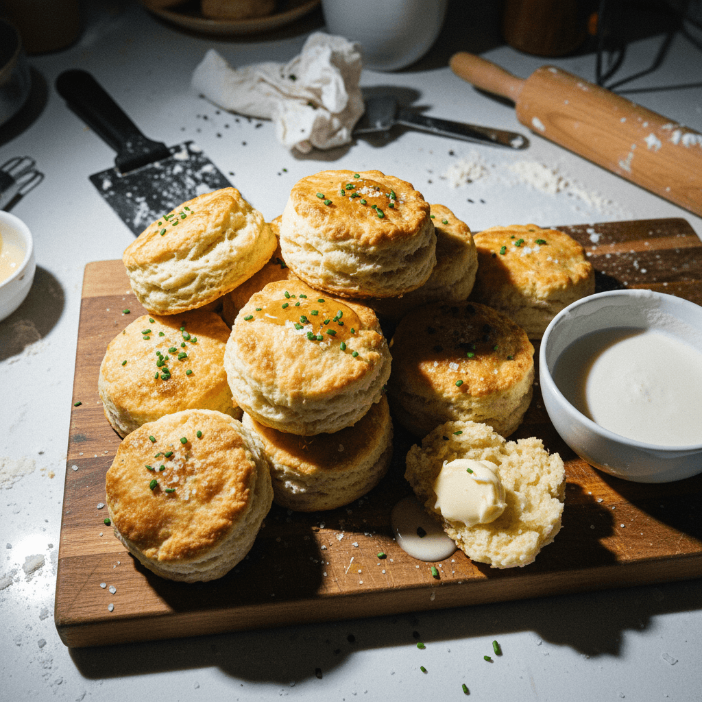 Flaky Buttermilk Biscuits