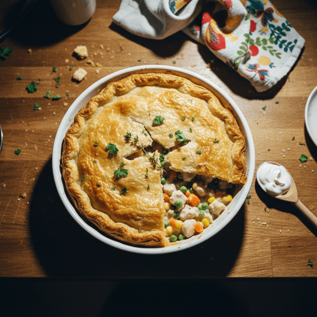Quick Chicken Pie
