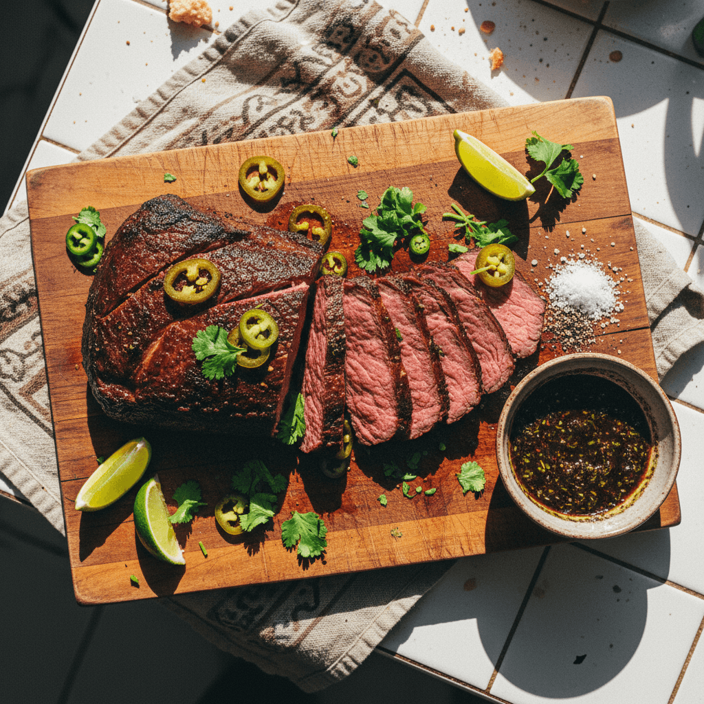 Smoked Flank Steak