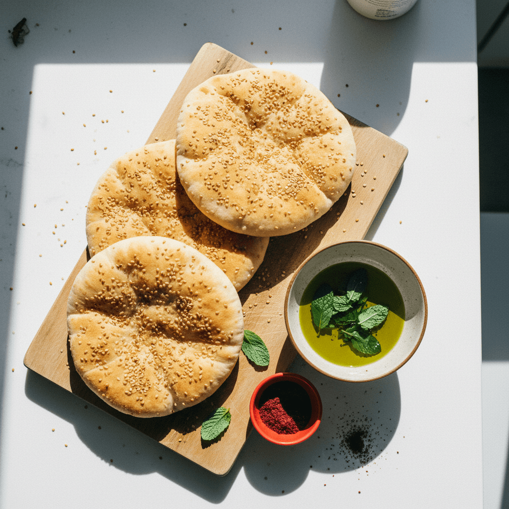 Middle Eastern-Inspired Flatbread
