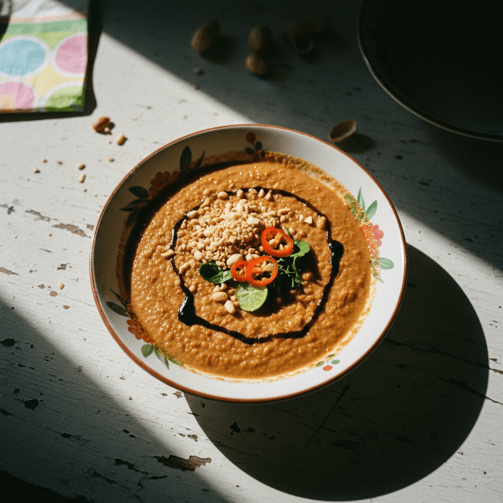 Sambal Kacang (Indonesian Peanut Sauce)