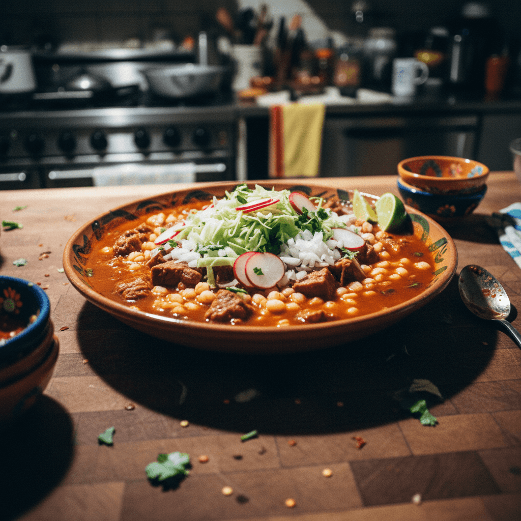 Red Pozole (Pozole Rojo)