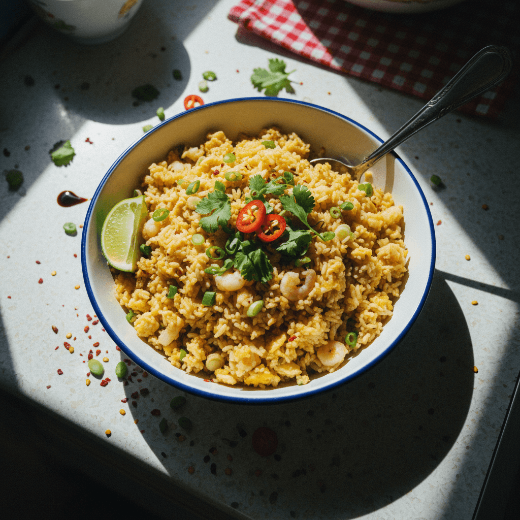 Vibrant Egg Fried Rice