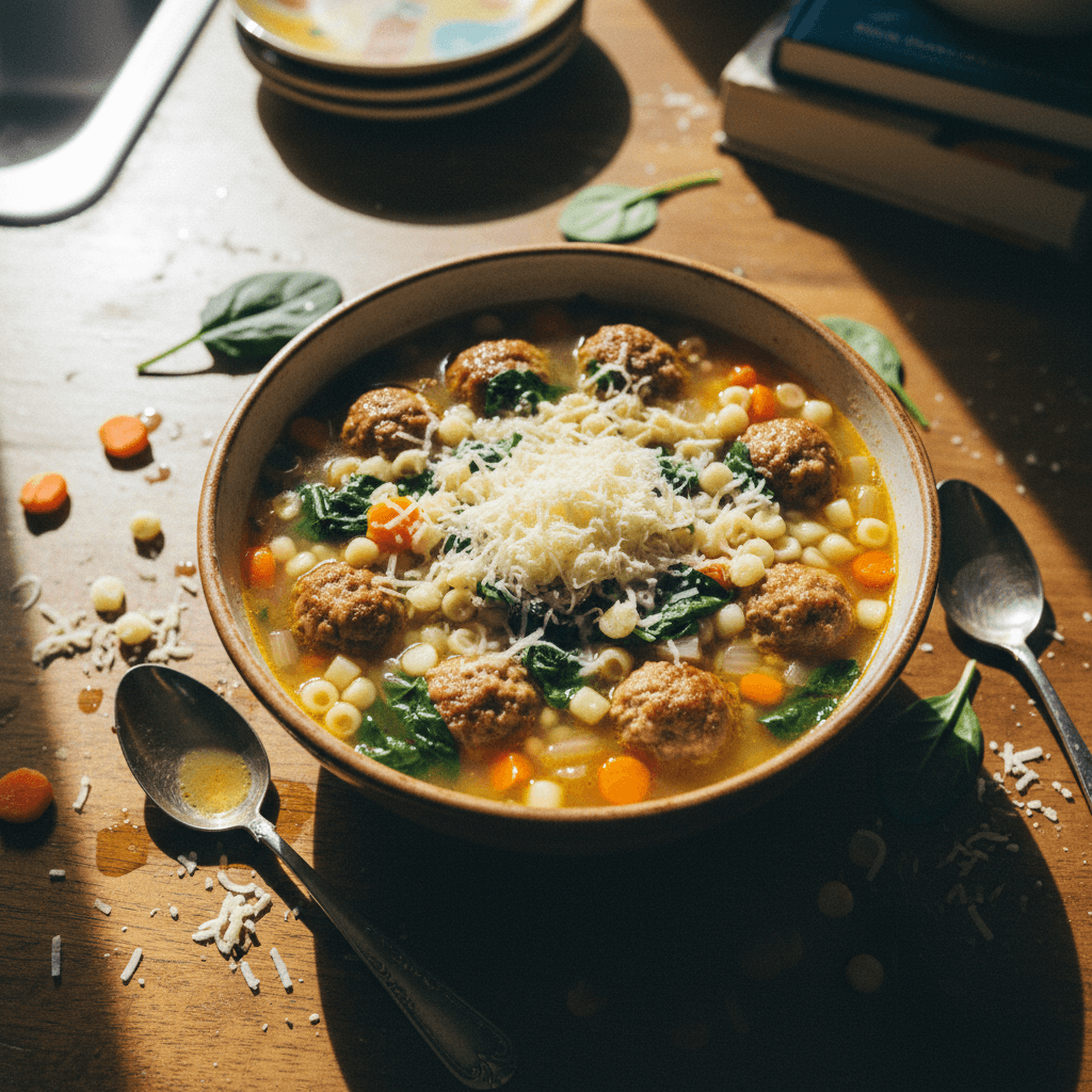 Crock Pot Italian Wedding Soup