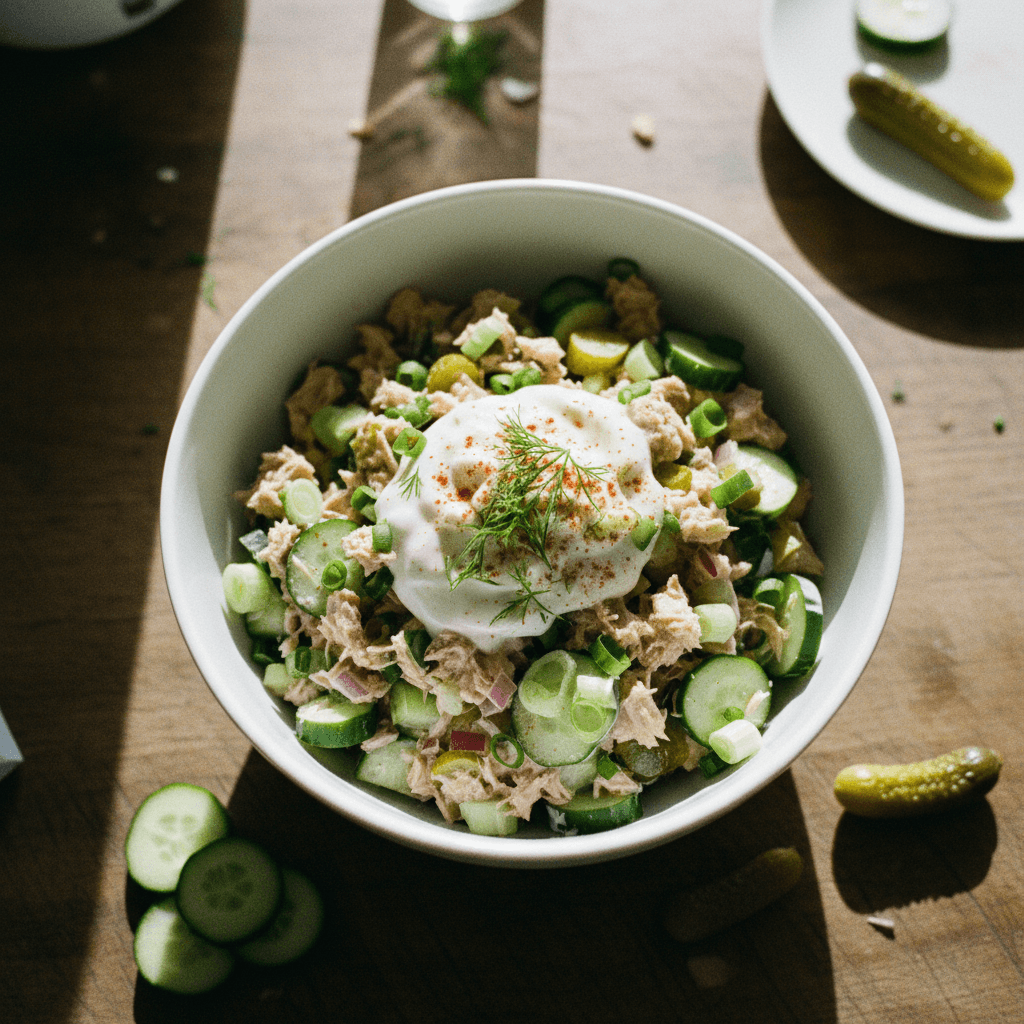 Cucumber Tuna Salad