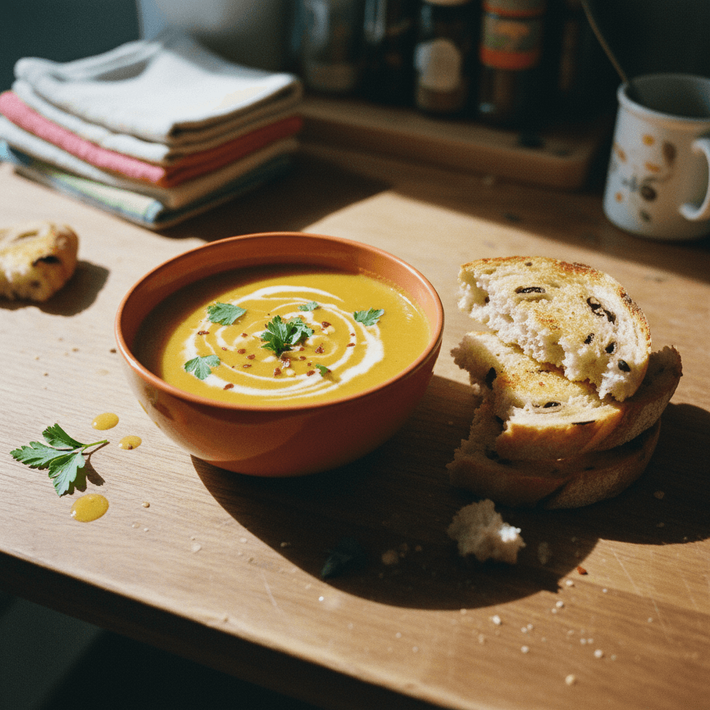 Creamy Roasted Butternut Squash Soup