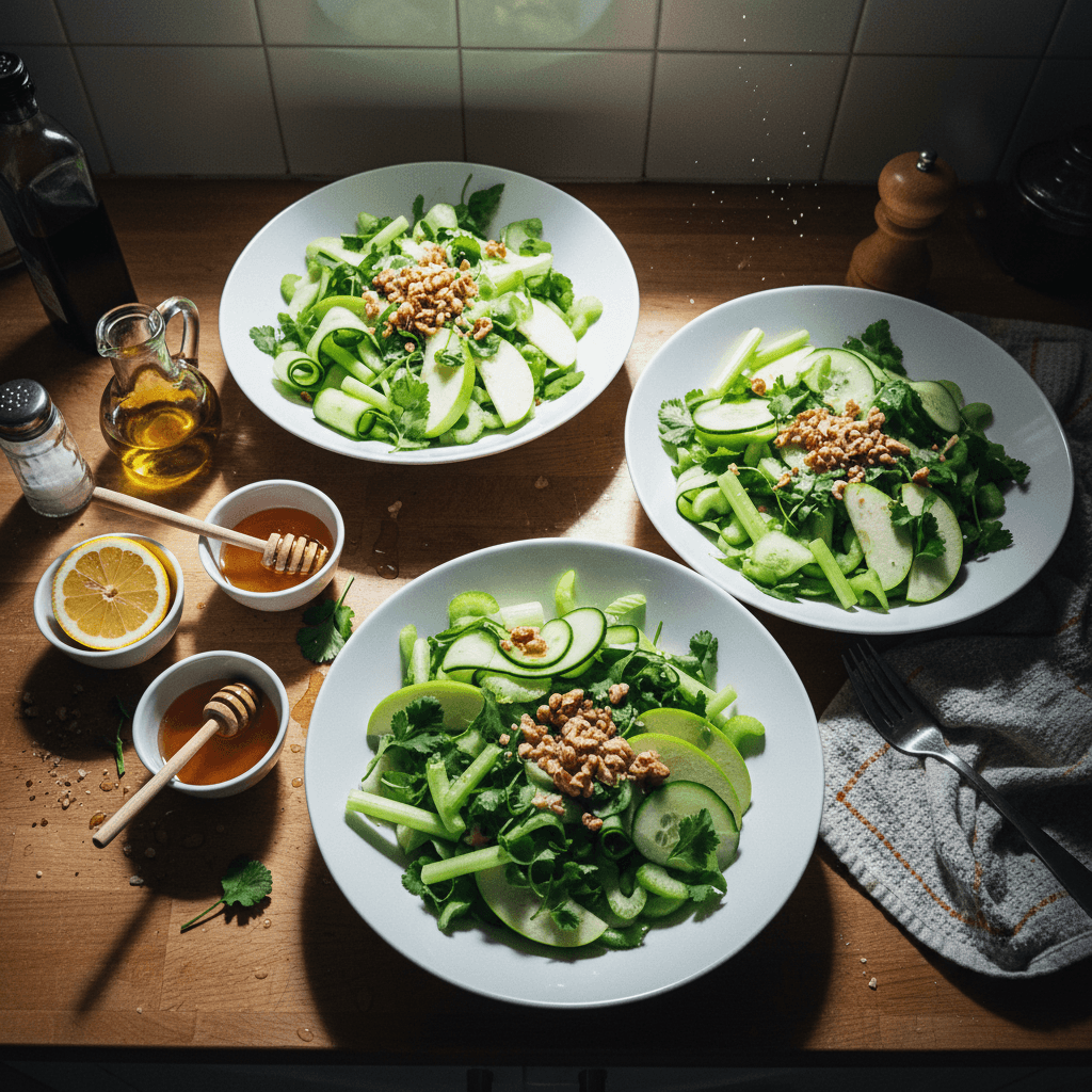 Weight Loss Salad with Citrus-Honey Dressing