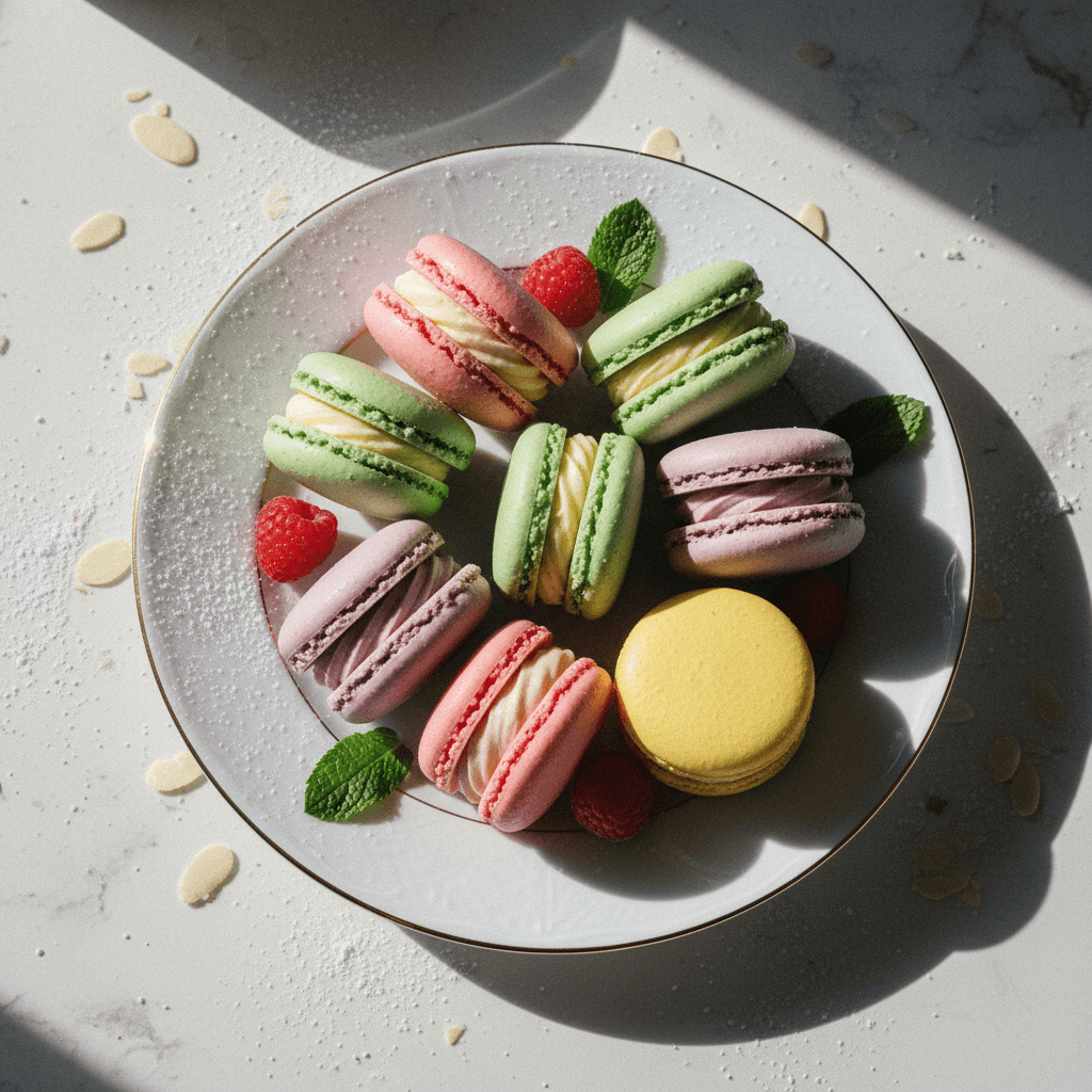 French Macarons with Buttercream Filling