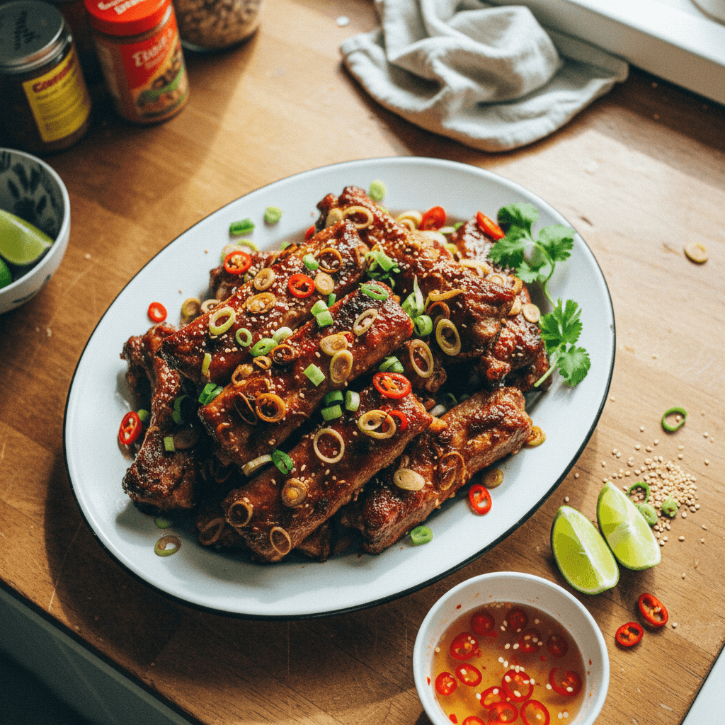 Vietnamese Lemongrass Pork Ribs