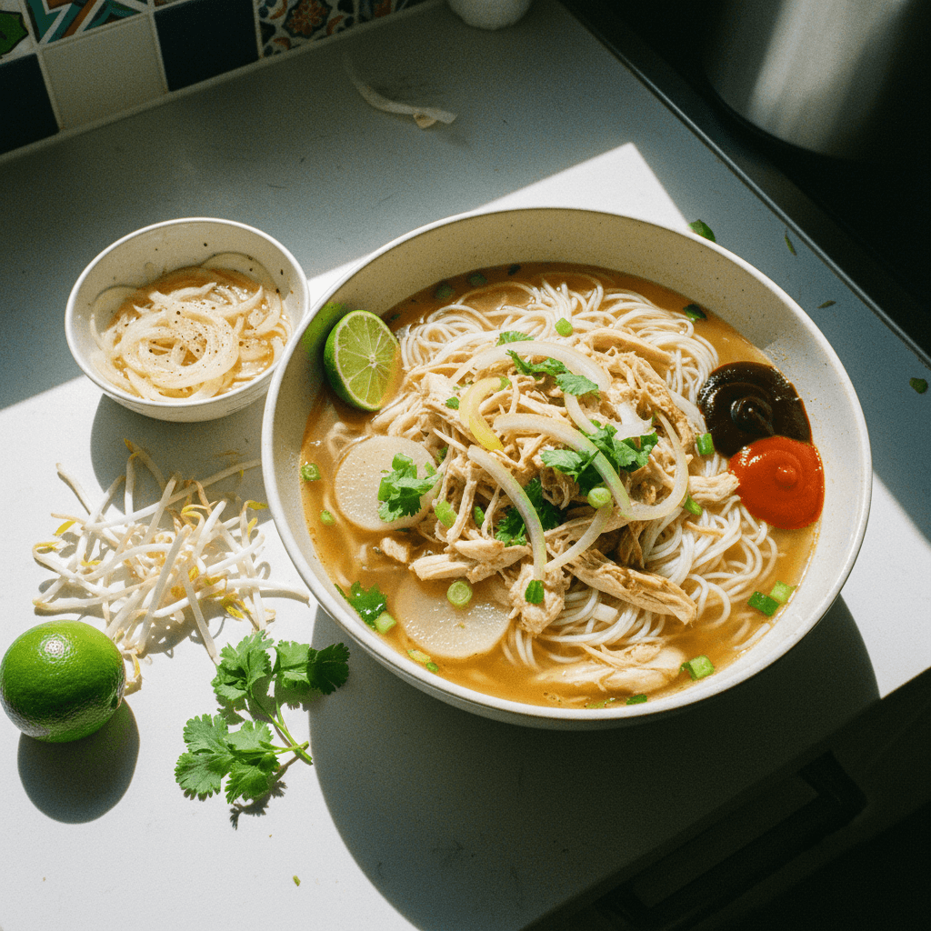Instant Pot Rotisserie Chicken Pho