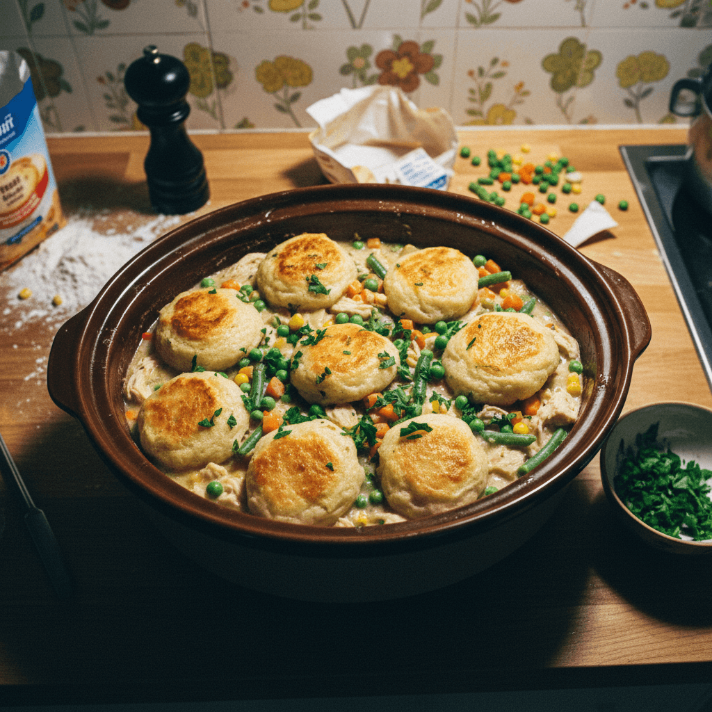 Slow Cooker Chicken and Dumplings