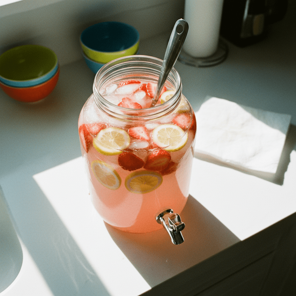Festival-Style Strawberry Lemonade