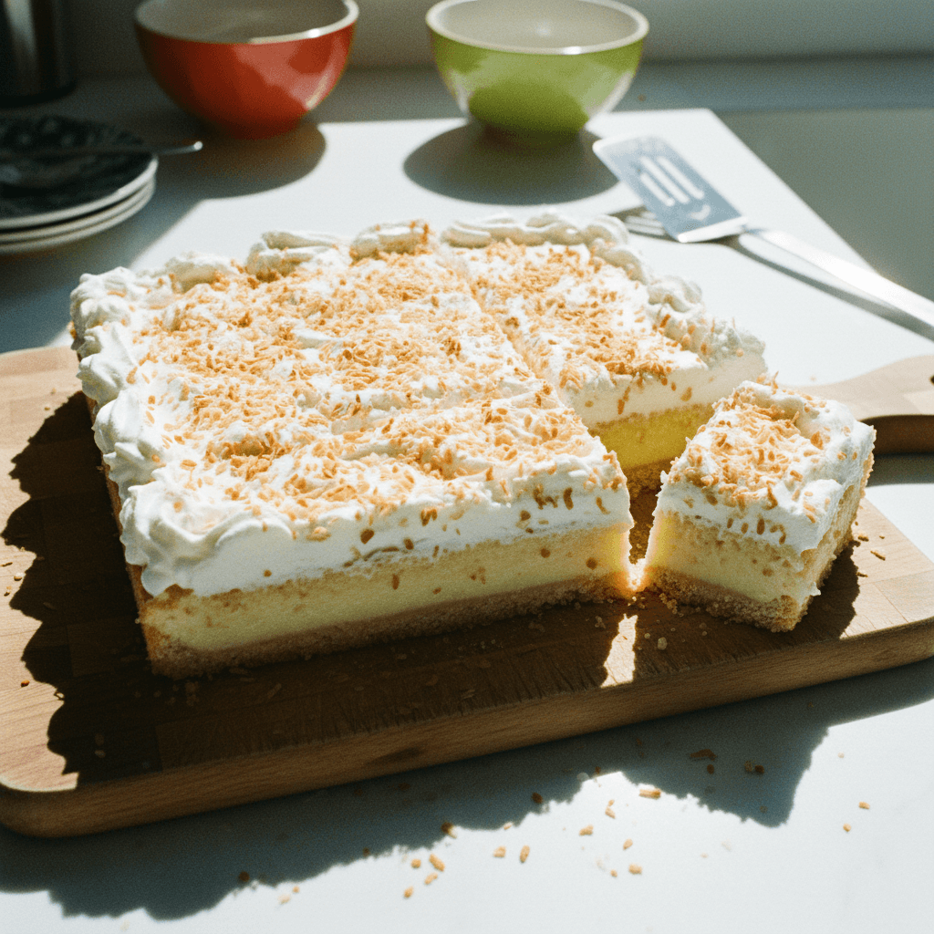Coconut Cream Bars