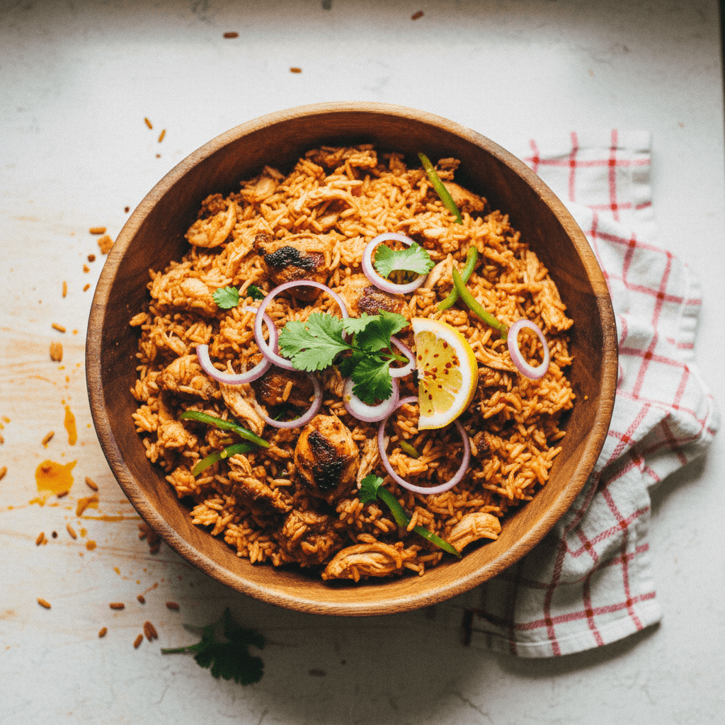 Chicken Jollof-Style Rice