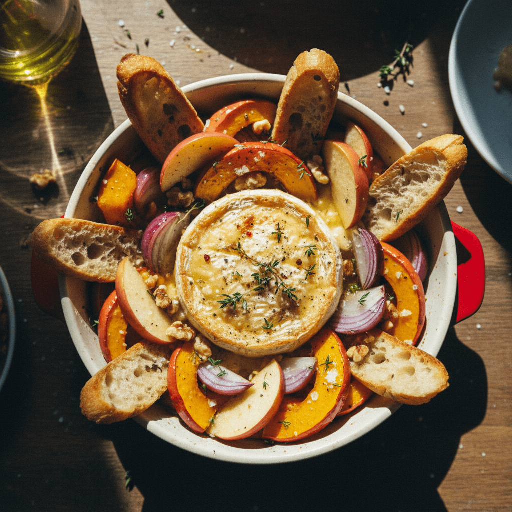 Autumnal Baked Camembert