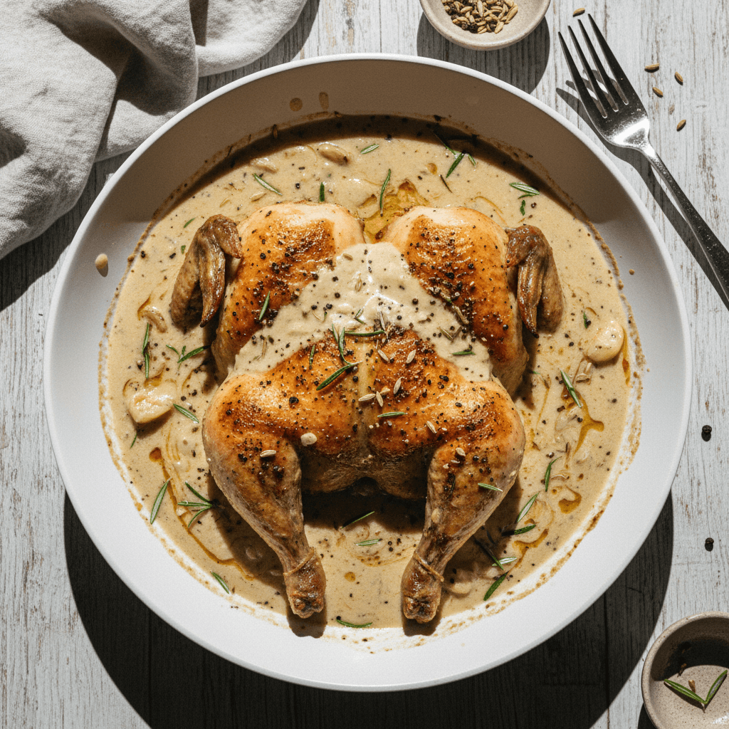 Chicken Au Poivre