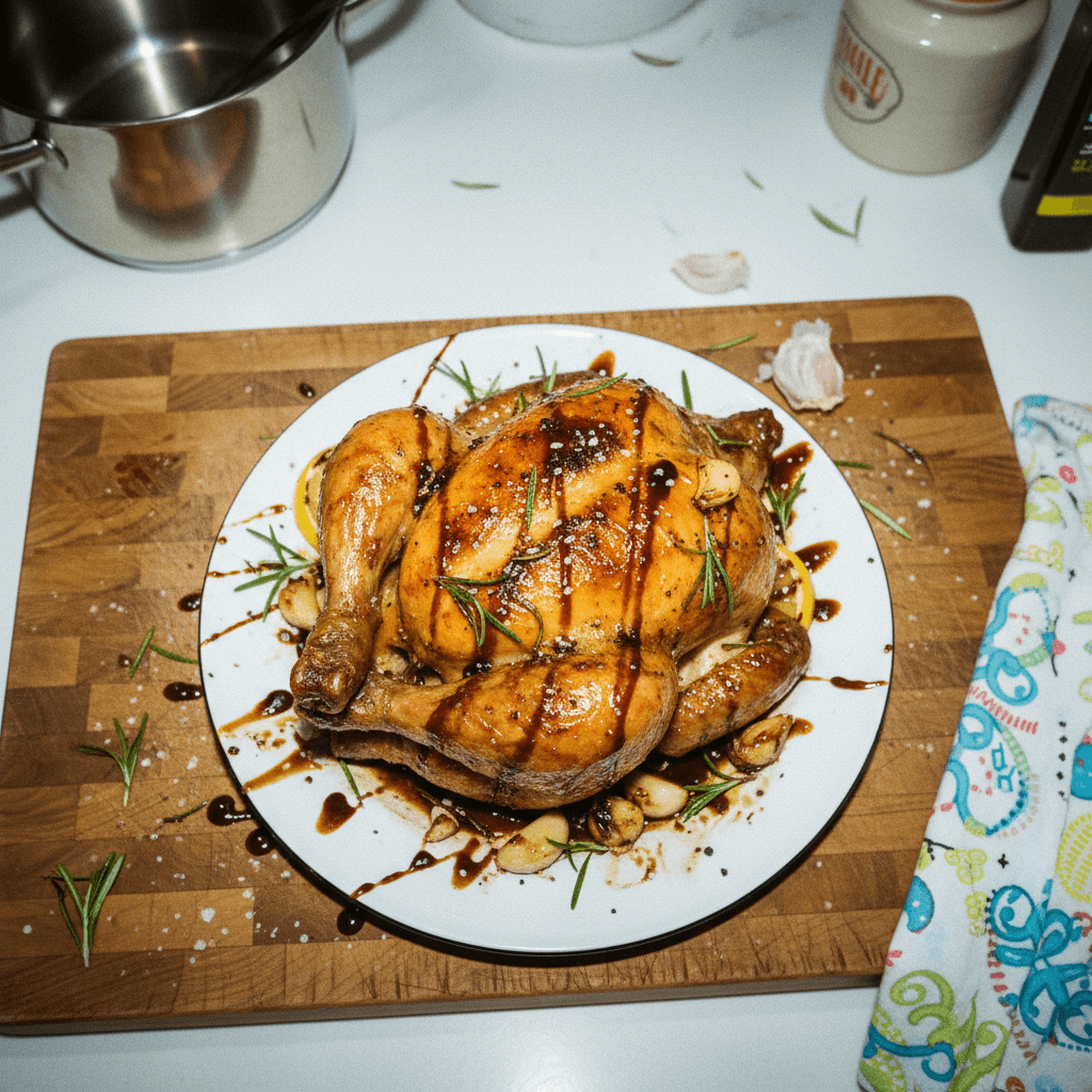 Garlic Rosemary Balsamic Chicken