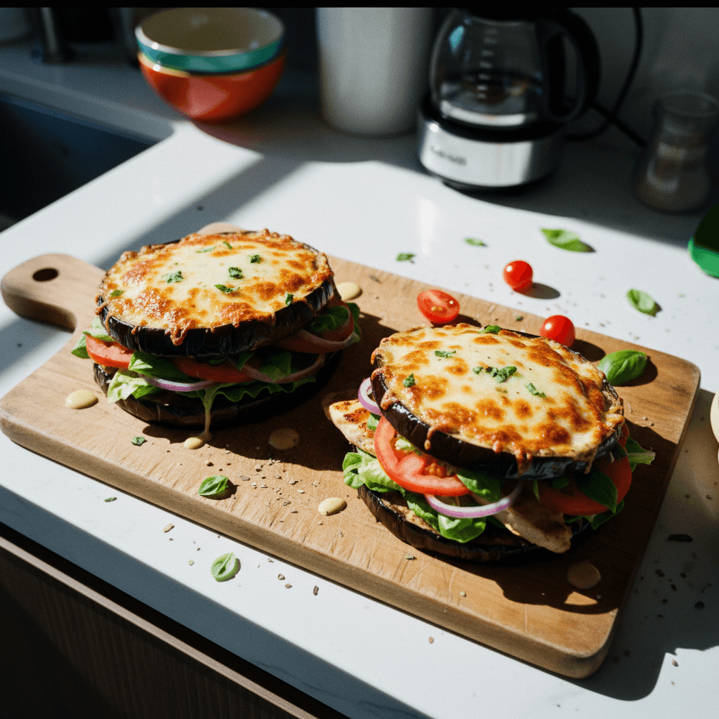 Eggplant Breadwich