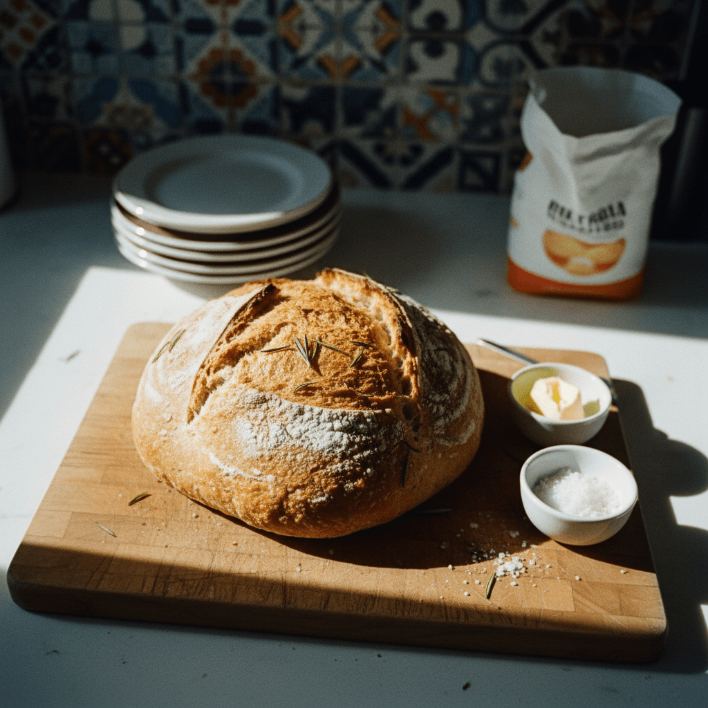 Easy No-Knead Bread