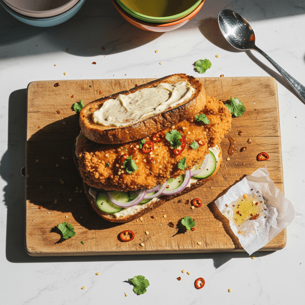 Garlic Chicken Sandwich