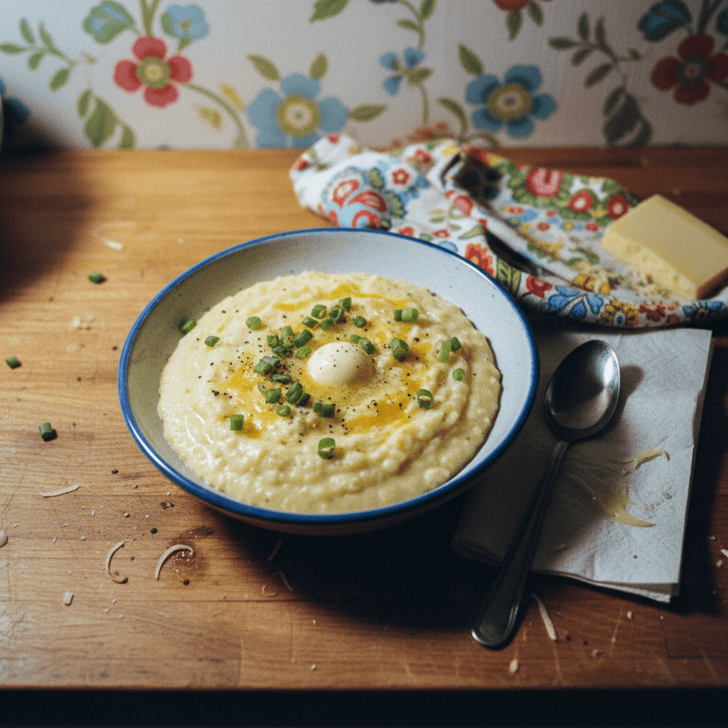 Creamy Smoked Gouda Grits