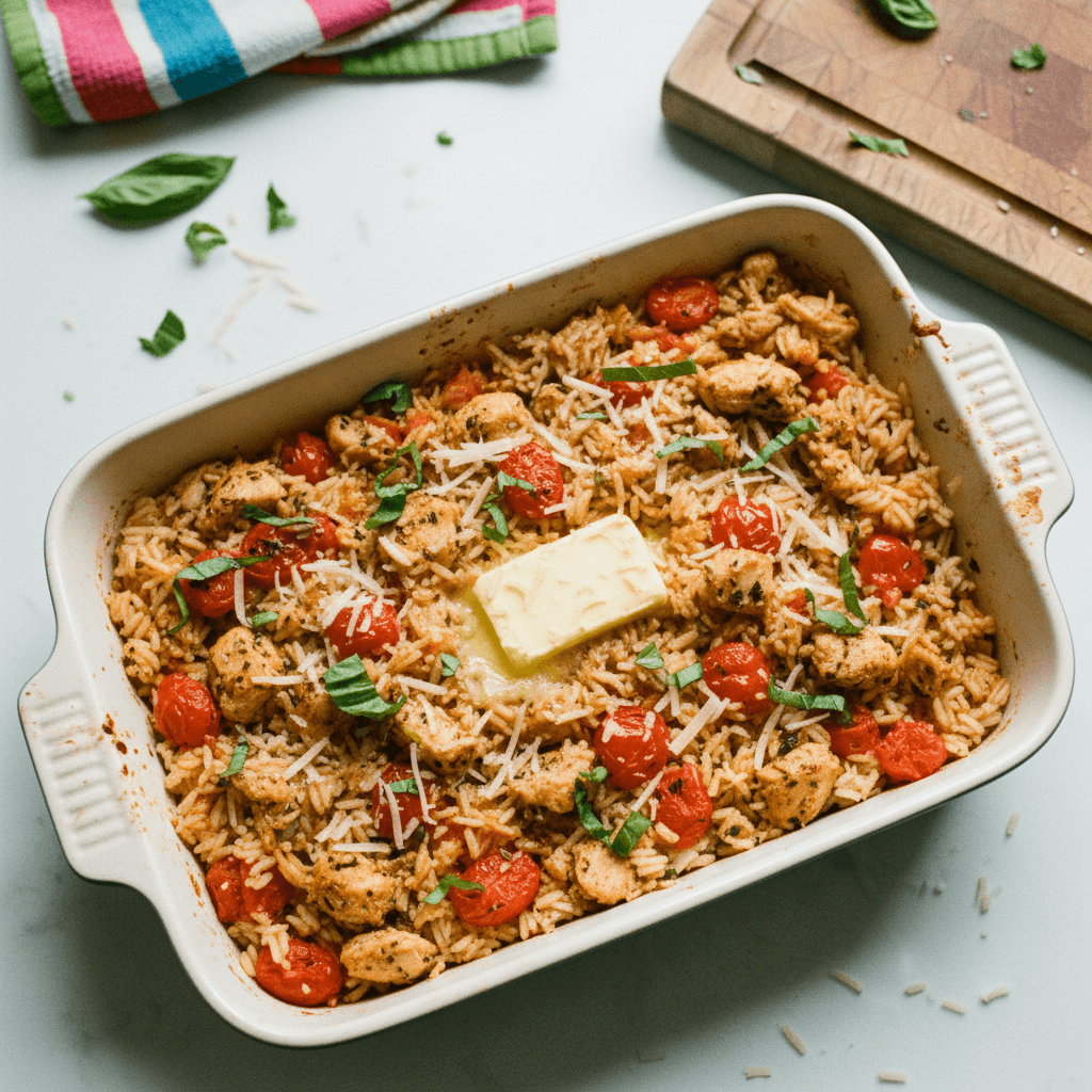 Italian Stick of Butter Chicken & Rice