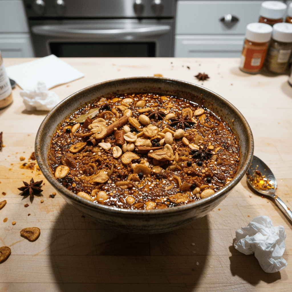 Crispy Garlic Chilli Oil