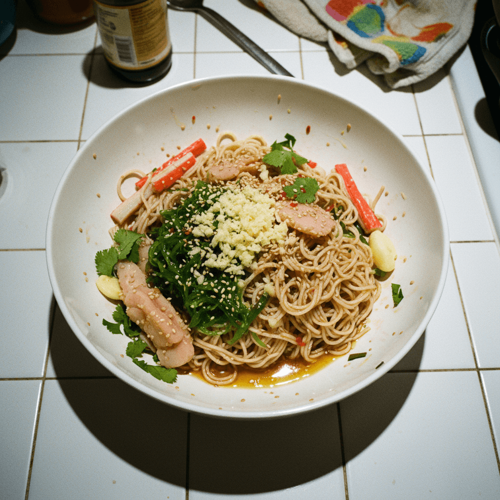 低卡港式撈冷麵